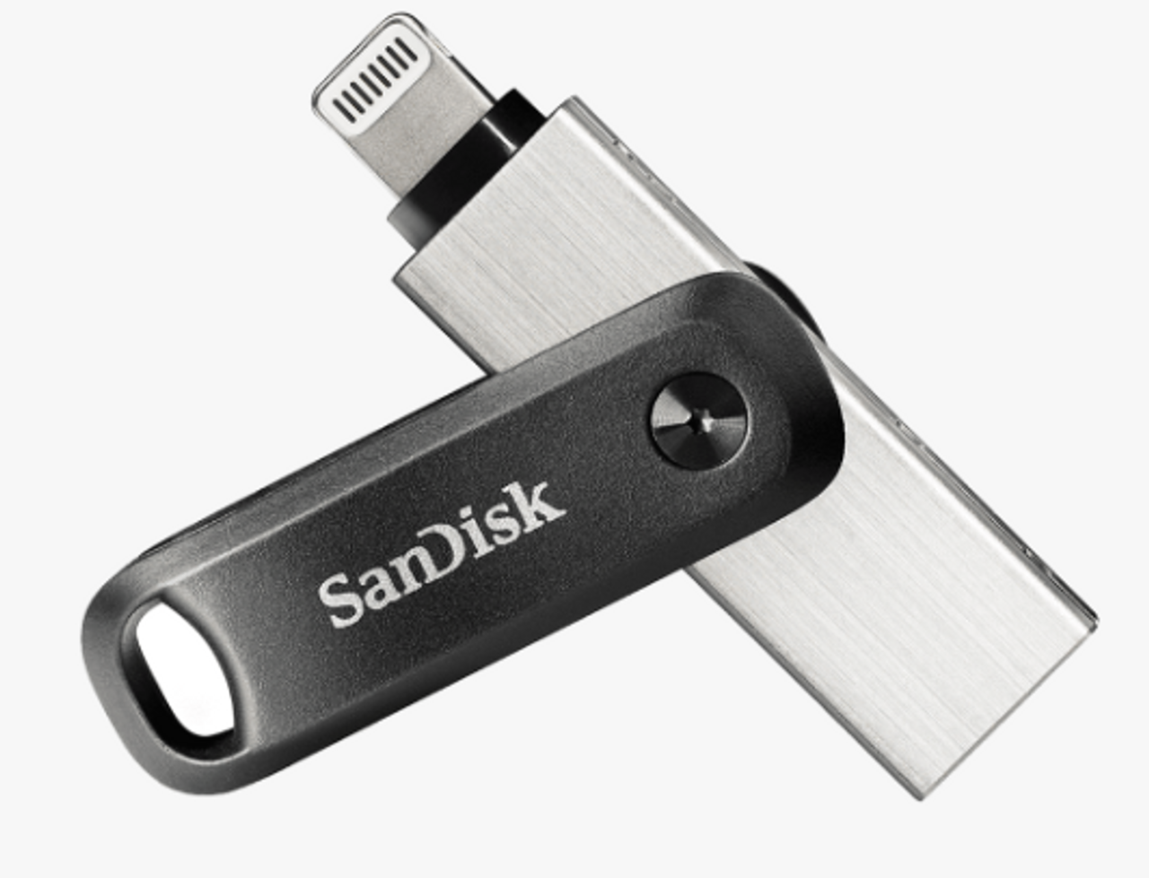 suéter Paseo Cambiable SanDisk iXpand Flash Drive Go, SDIX60N 256GB, Black, iOS, USB 3.0, 2Y -  MediaForm AU