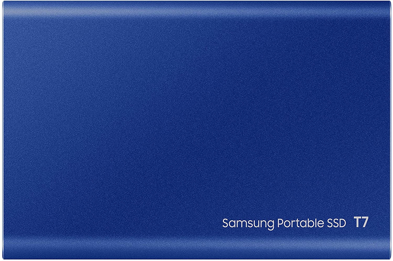 SAMSUNG Portable SSD T7 Touch 2TB Indigo Blue, Fingerprint unlock -  MediaForm AU