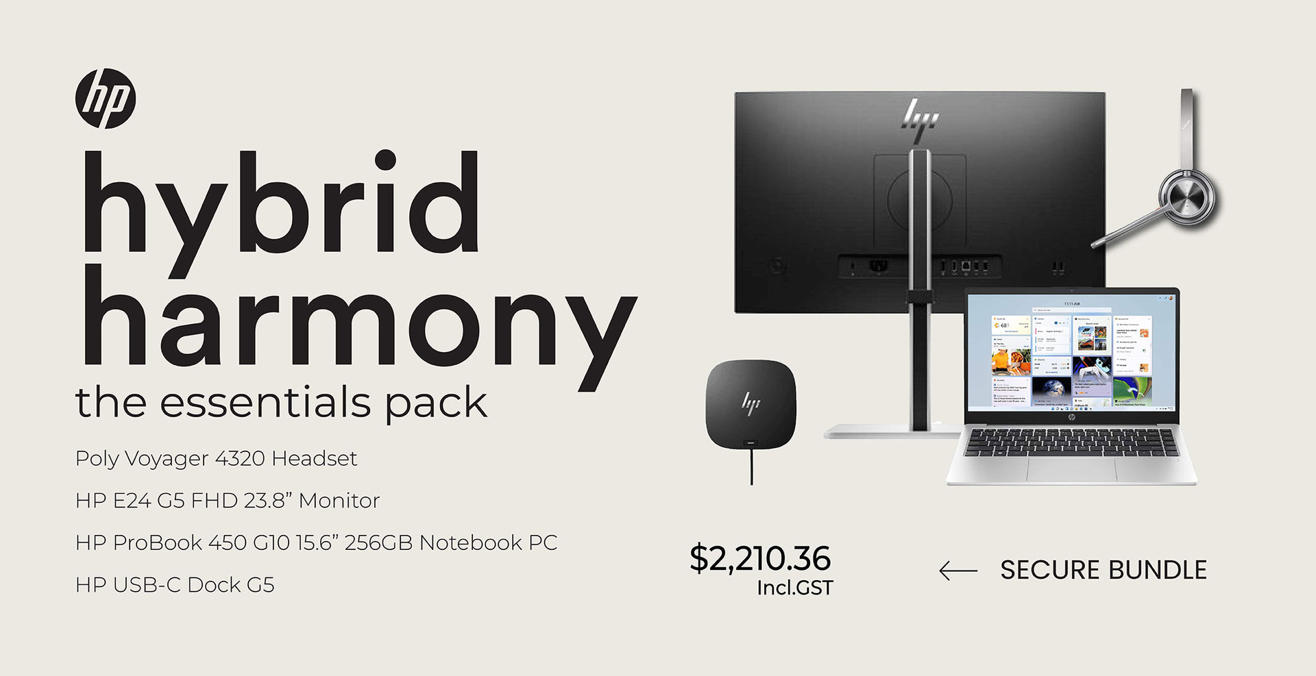 HP Hybrid Harmony Essentials Pack: Secure Your Bundle