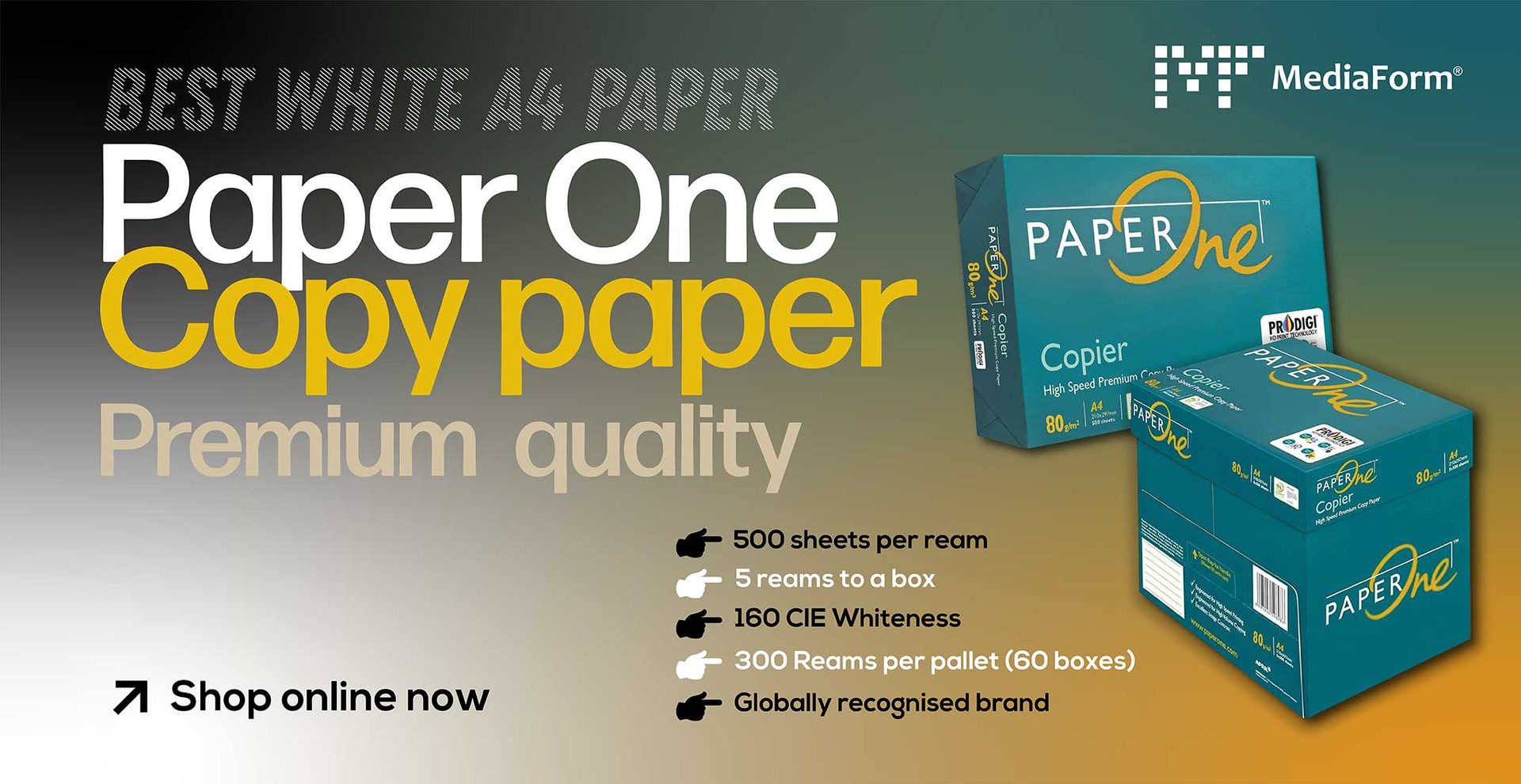 Best White A4 Paper: PaperOne Copier Paper
