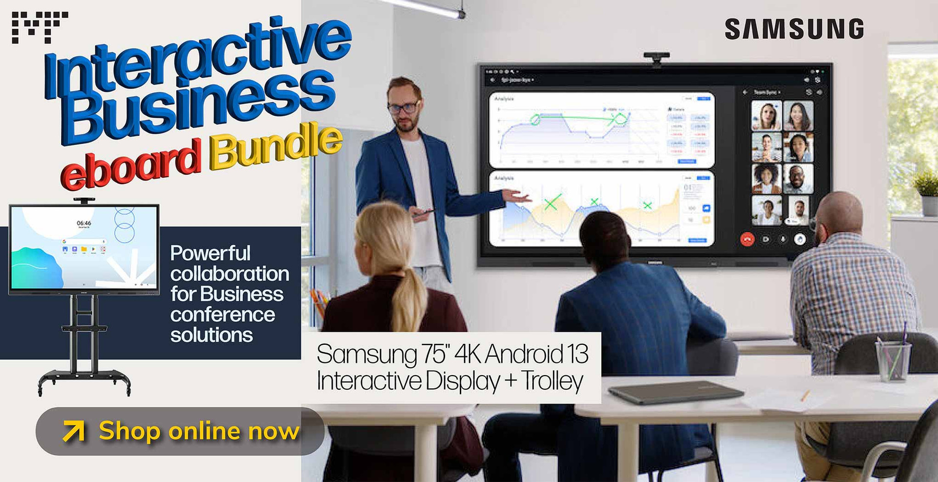 Samsung Interactive Business eBoard Bundle: Shop Now