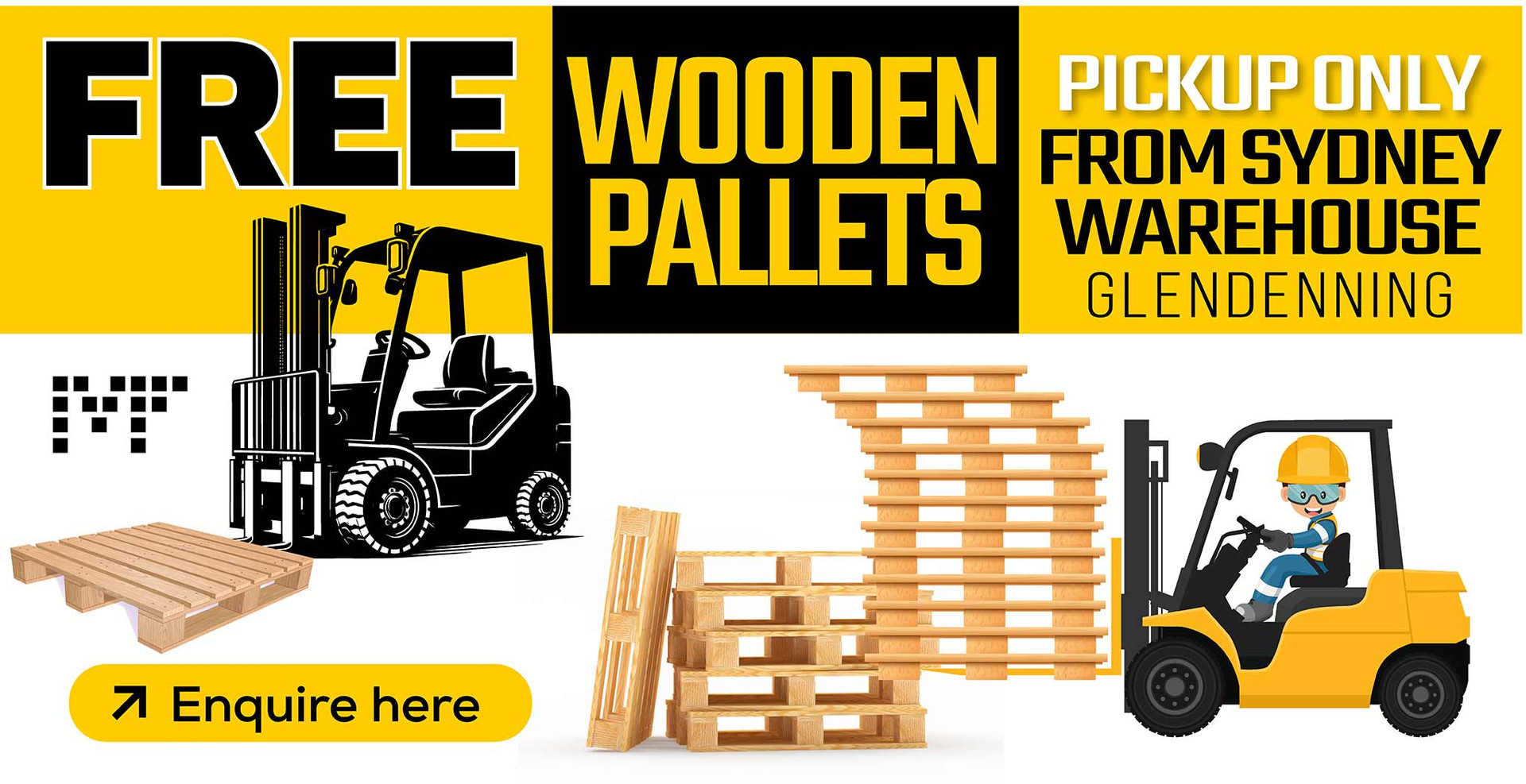 FREE Wooden Pallets (Used) - Pick Up Only from Sydney Warehouse