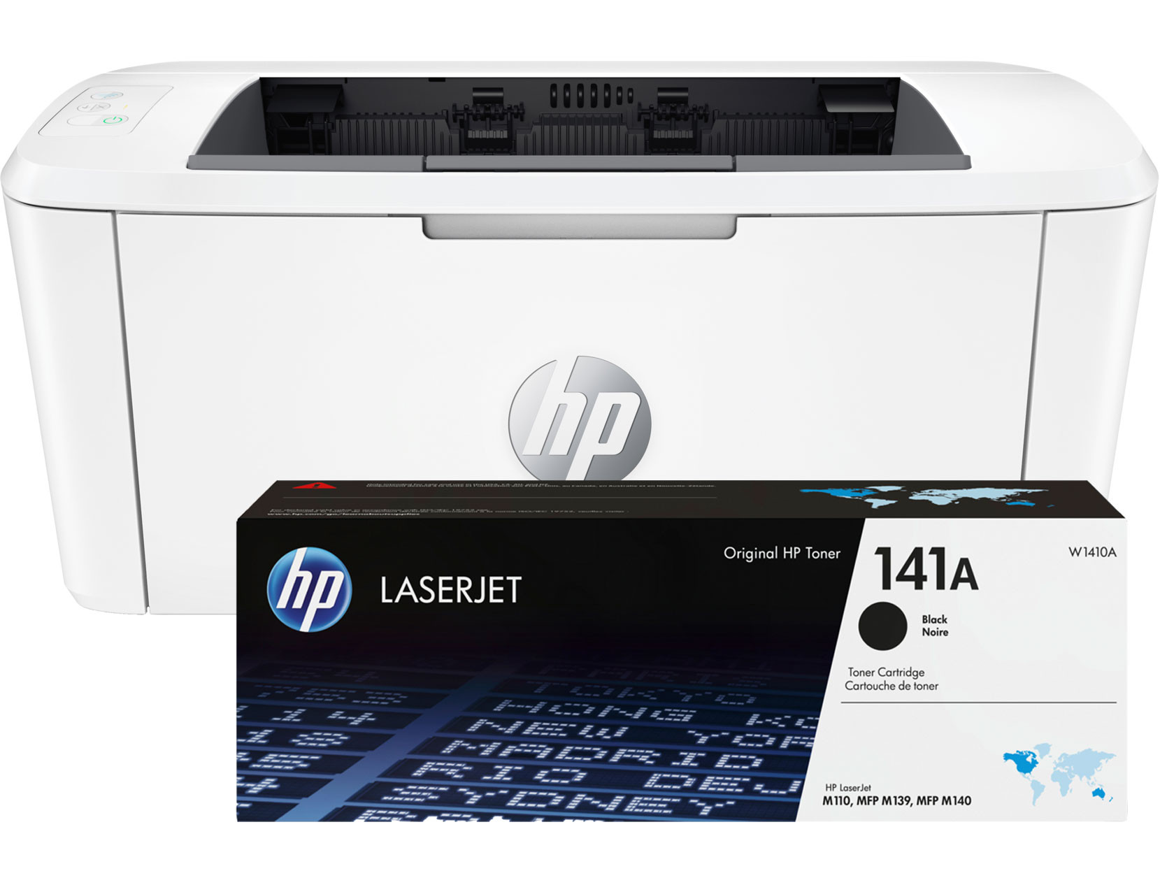HP LaserJet M110we 141A Printer Toner Bundle MediaForm AU