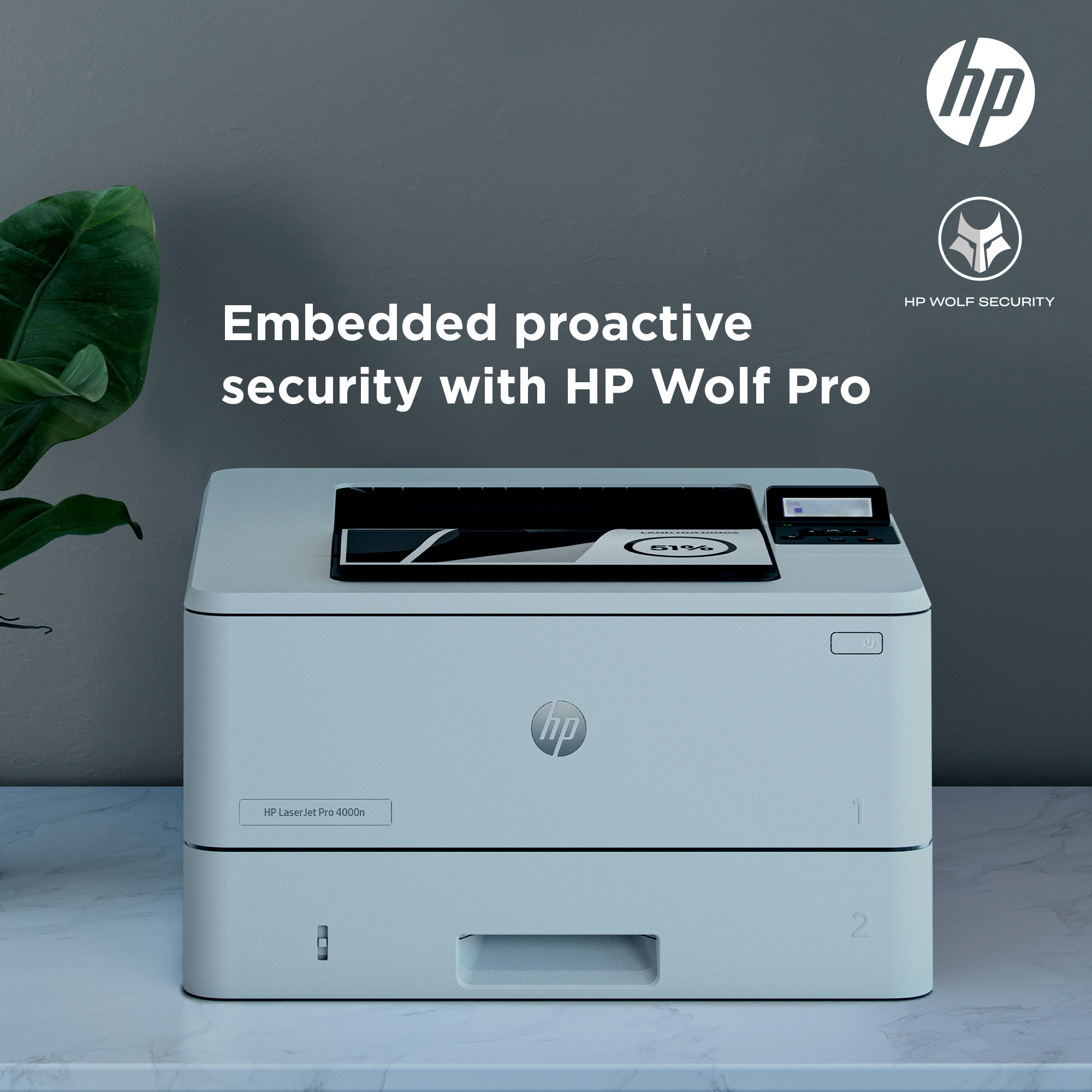 HP LaserJet Pro 4001dn A4 Mono Laser Printer (2Z600F) MediaForm AU