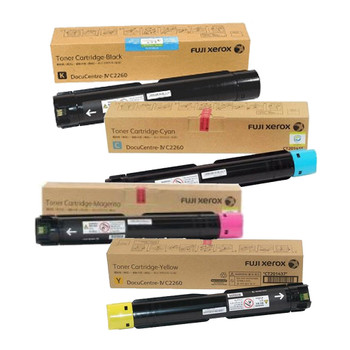 FujiFilm CT2014 Toner Bundle (includes CT201434, CT201435, CT201436, CT201437) DCIV C2260 (CT2014BUN)