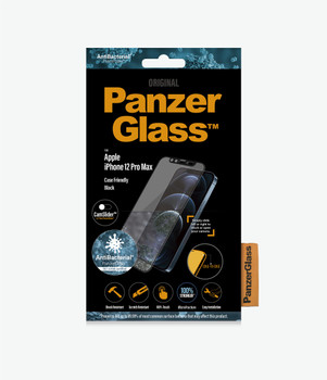 PanzerGlass Apple iPhone 12 Pro Max CamSlider, CaseFriendly, Black