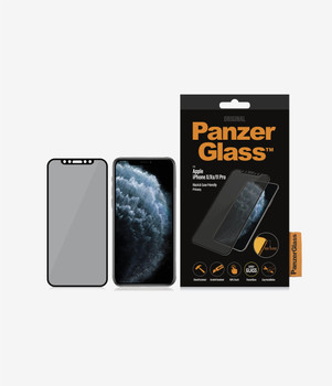 PanzerGlass Apple iPhone X/Xs/11 Pro Case Friendly Privacy, Black