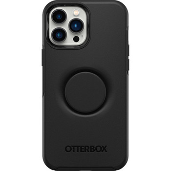 Otterbox Otter + Pop Symmetry Series Antimicrobial Case (Black) for iPhone 12/13 Pro Max