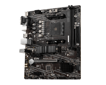 MSI B550m Pro Motherboard (AMD Ryzen 3000 3rd Gen AM4, DDR4, M.2, USB 3.2 Gen 1, DP, HDMI, Micro ATX)