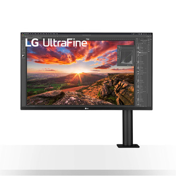 LG UltraFine Display Ergo 32" (16:9) UHD 4K IPS LED, Hdmi(2), Dp, Usb-c(60w), Usb, Hdr10, Spkr, Vesa, 3yr Wty