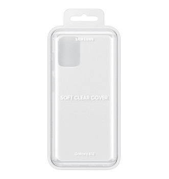 Samsung Galaxy A12 Clear Back Cover, 1yr