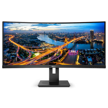 Philips 346B1C/75 34" Curved UltraWide LCD Monitor with USB-C