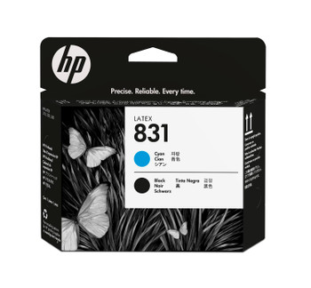 Hp 831 Cyan And Black Latex Printhead - L115 Series