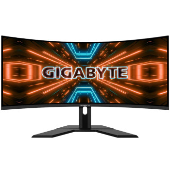 Gaming, 34", VA 1500R, 144Hz, 1ms(MPRT), 3440 x 1440, 2x2W Speaker, 2xHDMI, 2xDP, VESA 100x100mm, 80W, Height Adjustable, 3 Years Warranty