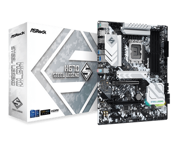 H670 Chipset, ATX12*9.6, 6 PCB Layer, 8+1, Dr.MOS, 4 DIMMs DDR4, 12K Caps, PCIe x16 2 (5.0x16, 4.0x4), PCIe x1 3, HDMI, DP, SATA3 4