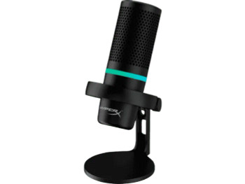 HyperX DuoCast - USB Gaming Microphone (Black) - RGB Lighting, Hi-Res 24-bit/96kHz recording