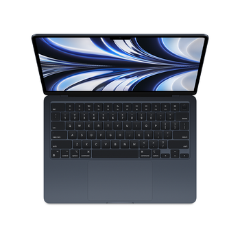 CTO MacBook Air 13-inch/Midnight/M2 8-core CPU, 8-core GPU/8GB/256GB SSD storage/8-Core GPU/Backlit KB with Touch ID////67W PA