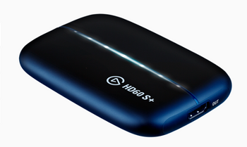 Elgato Game Capture HD60 S+ 1080p60 HDR10 capture with 4K60 HDR10 zero-lag passthrough, ultra-low latency technology