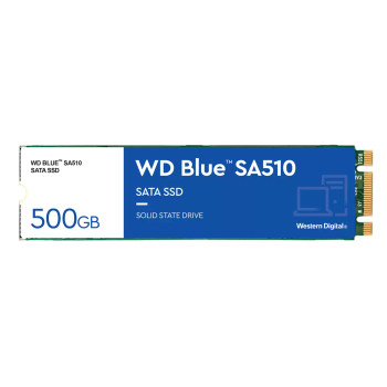 WD Blue 3D NAND SSD, M.2 Form Factor, SATA Interface, 500GB, CSSD Platform, 5Yr Warranty