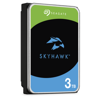 SkyHawk, Surveillance, 3.5" HDD, 3TB, SATA 6Gb/s, 5400RPM, 256MB Cache, 3 Years or 1M Hours MTBF Warranty