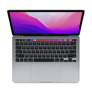 CTO 13-inch MacBook Pro/Space Grey/M2 8-core CPU, 10-core GPU/16GB/512GB SSD storage/10-Core GPU/Backlit KB////