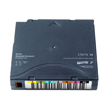 HPE LTO-7 Ultrium Type M 22.5TB RW 20 Data Cartridges Custom Labeled with Cases