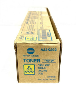 Konica Minolta Bizhub C224/C284/C364 TN321C (A33K-290) Yellow Toner Cartridge - 25K