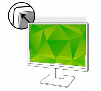 3M Anti Glare Filter for 23&quot; Monitor with Adhesive Strips and Slide Mounts, 16:9