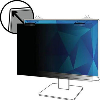 3M Privacy Filter for 24&quot; Full Screen Monitor with 3M COMPLY Magnetic Attach, 16:10