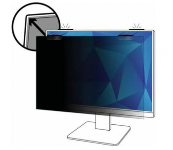 3M Privacy Filter for 24.5&quot; Monitor with 3M COMPLY Magnetic Attach, 16:9