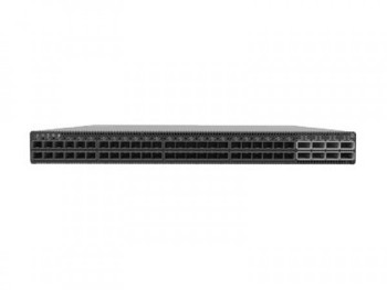 NVIDIA Spectrum SN2410, 56-Port Ethernet Switch - Cumulus Linux with 48 SFP28 and 8 QSFP28 Ports, Dual Core, C2P Airflow, 2 AC Power Supplies