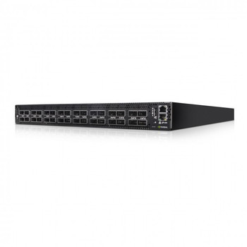 NVIDIA Spectrum SN4700, 32-Port Ethernet Switch - Onyx with 32 QSFPDD Ports, CPU, C2P Airflow