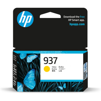 HP #937 Yellow Ink 4S6W4NA