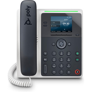 Poly Edge E100 IP Phone & PoE-enabled with Handset, 2.8" Colour Screen & 2 Line Key (82M86AA)