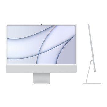 CTO 24 inch iMac with Retina 4.5K display/Silver/M1 8 core CPU/8 core GPU/16GB/512GB SSD/Magic KB w Touch/Magic Mouse/Giga Ethernet
