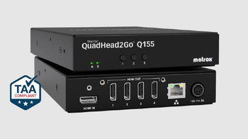 Matrox QuadHead2Go Q155 HDMI Multi-Monitor Controller Appliance Revision 2.0