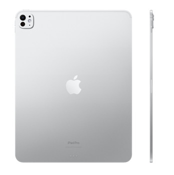Apple iPad Pro 13" (7th Generation) Wi-Fi + Cellular 1TB with Nano Texture Glass - Silver (MWT03X/A)