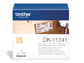 LARGE WHITE SHIPPING LABELS 102MMX 152MM 200 PER ROLL-Replace DK-11241