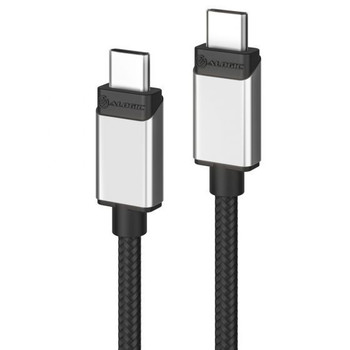 ALOGIC Ultra Fast + USB 2.0 USB-C to USB-C Cable 1m -5A/ 480Mbps - Space Grey
