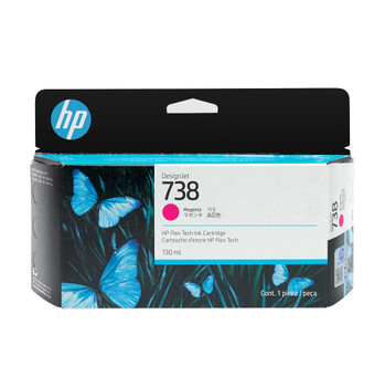 HP 738 130-ml Magenta DesignJet Ink Cartridge