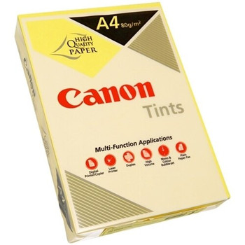 Canon Tints A4 80Gsm Canary