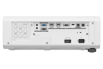 Panasonic 5200lm   1DLP 4K  Laser Contrast 20,000:1 
Std Lens Included.  Lens shift  H+V. Panel Size   0.65"  Colour White