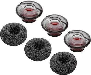 Poly Voyager 5200 Medium Spare Eartips & Foam Covers (Pack of 3) – 85Q22AA