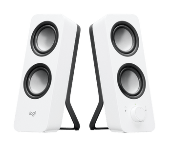 Logitech z200 Multimedia Speakers - Snow White