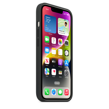 iPhone 14 Silicone Case with MagSafe - Midnight