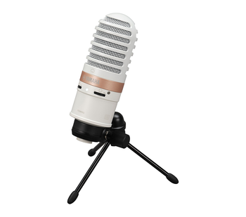 Yamaha YCM01UB Plug-and-Play USB Microphone, White
