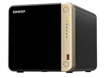 QNAP TS-464-8G, 4-Bay desktop NAS, IntelÂ® CeleronÂ® N5105/N5095 quad-core, 8GB, 2x2.5GbE, 2xM.2 2280 PCIe, 2xUSB2.0, 2xUSB3.2,1xHDMI,3Y WTY