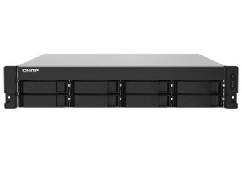 QNAP TS-832PXU-4G 8-Bay 2U rackmount NAS Cortex-A57 quad-core 1.7GHz CPU, 4GB DDR4 UDIMM RAM(max 16GB), SATA 6Gb/s,2x 2.5Gbe,2x 10GbE SFP+,3y wty (no RAIL incl)