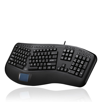 TRU-FORM ERGONOMIC TOUCHPAD KEYBOARD