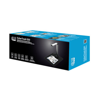 Adesso CyberTrack 520 5 Megapixel Fixed-Focus A4 Document Camera Scanner with OCR Text Recognition